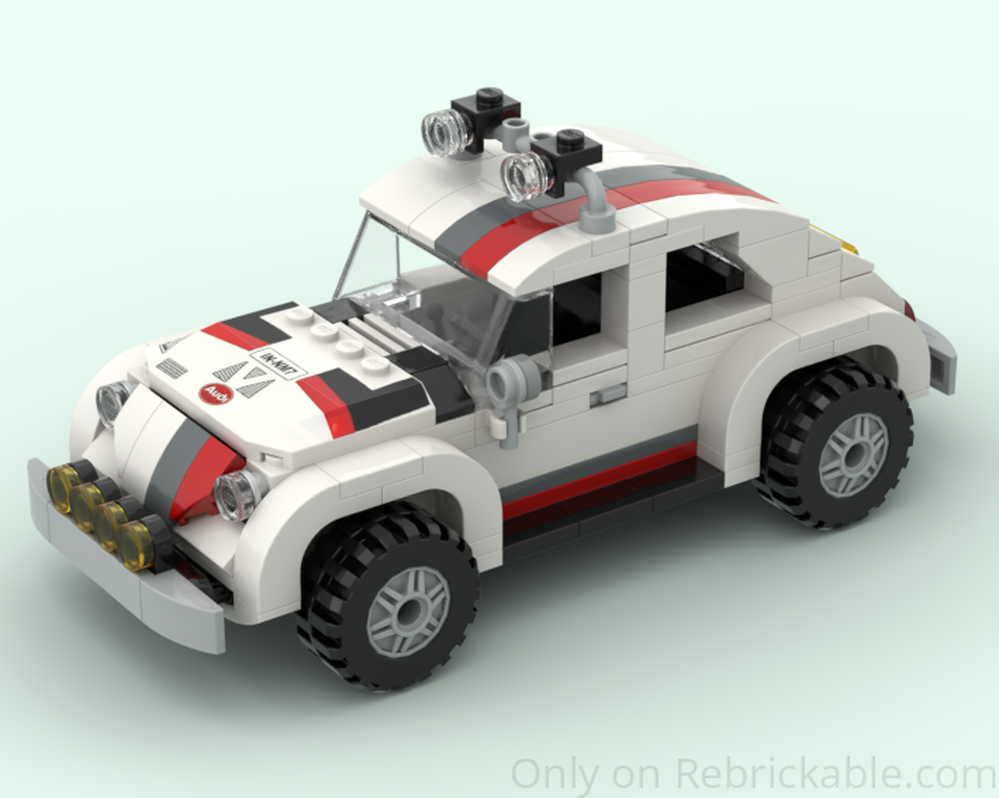 LEGO MOC-198173 1967 Volkswagen Beetle Rally Car by ac-bricks ...