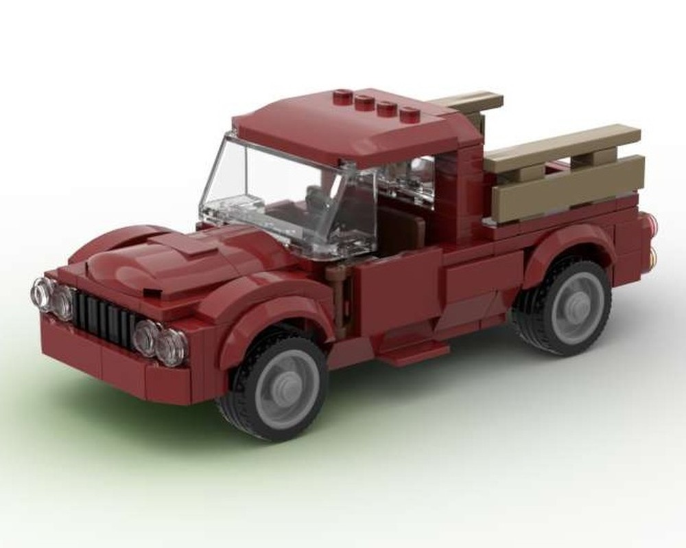 LEGO MOC Holiday Truck by Brick Industries Rebrickable Build with LEGO