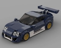 LEGO MOC Vic's Toyota Supra from Need for Speed Most Wanted (2005