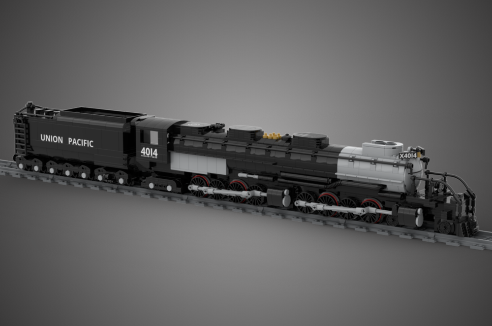 LEGO MOC UNION PACIFIC Big Boy 4014 by Olivier312 | Rebrickable