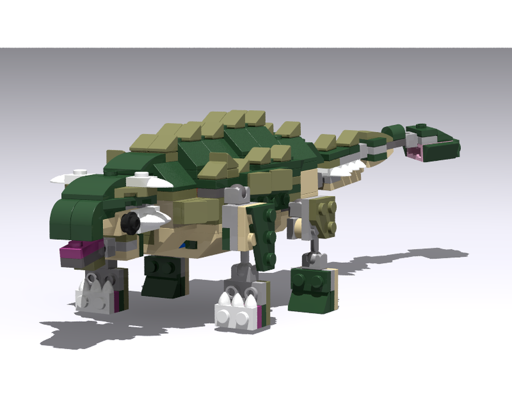 LEGO MOC 31121 Ankylosaurs by cre8torbuilds | Rebrickable - Build with LEGO