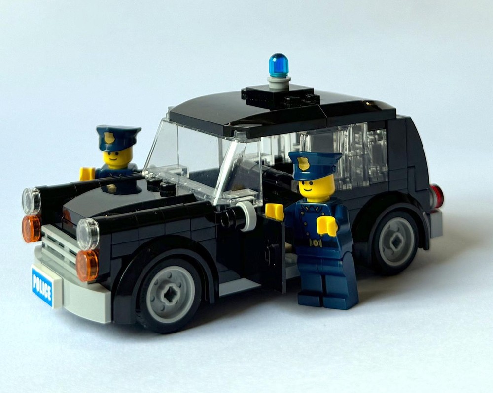 LEGO MOC Police Car by HDbrix | Rebrickable - Build with LEGO