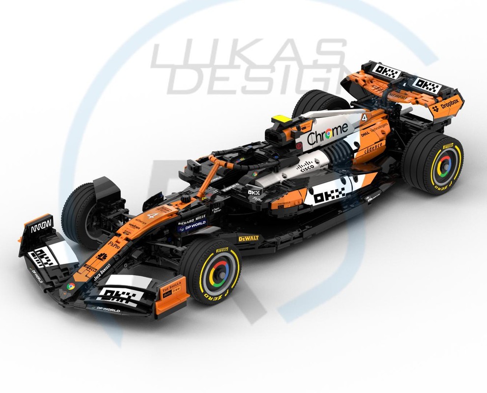 Mclaren F1 2024 Lego