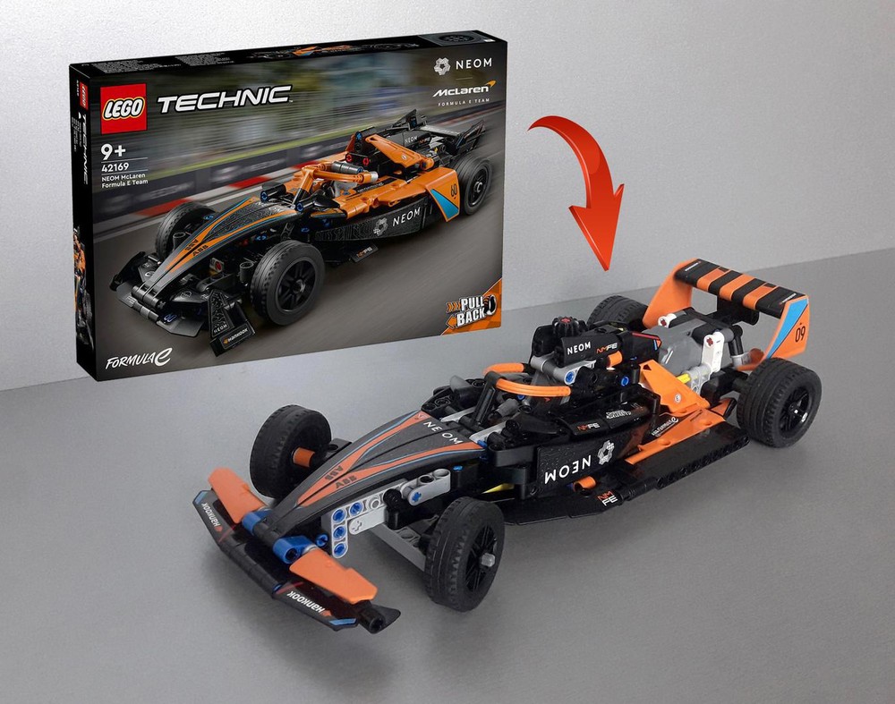 LEGO MOC-198335 42169 Formula One car by Bortnick | Rebrickable