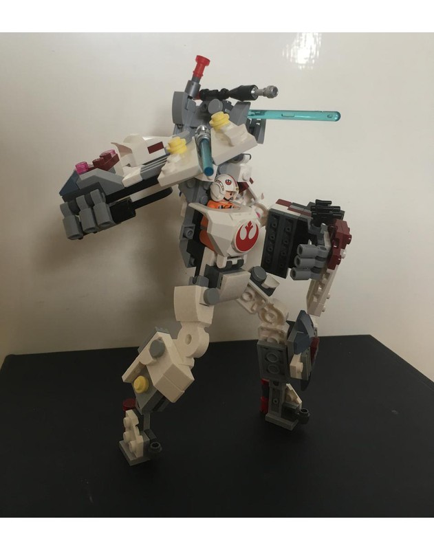 LEGO MOC X Wing Mech: Railgun/Poweraxe variant by cute-cowardly-crow ...