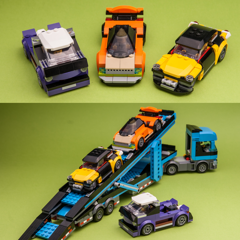 LEGO MOC 60408 Variety of Cars by Keep On Bricking | Rebrickable