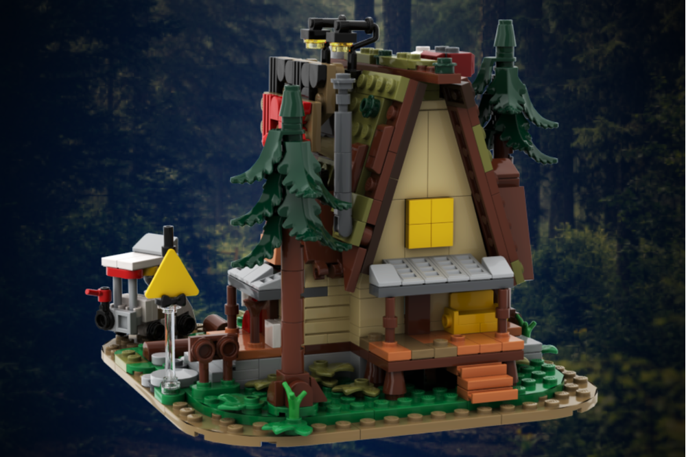 LEGO MOC-198375 The Mystery Shack by Ploopis | Rebrickable - Build with ...