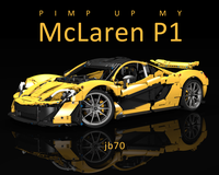 Amazon.com: LEGO Technic McLaren P1 Hypercar Building Set