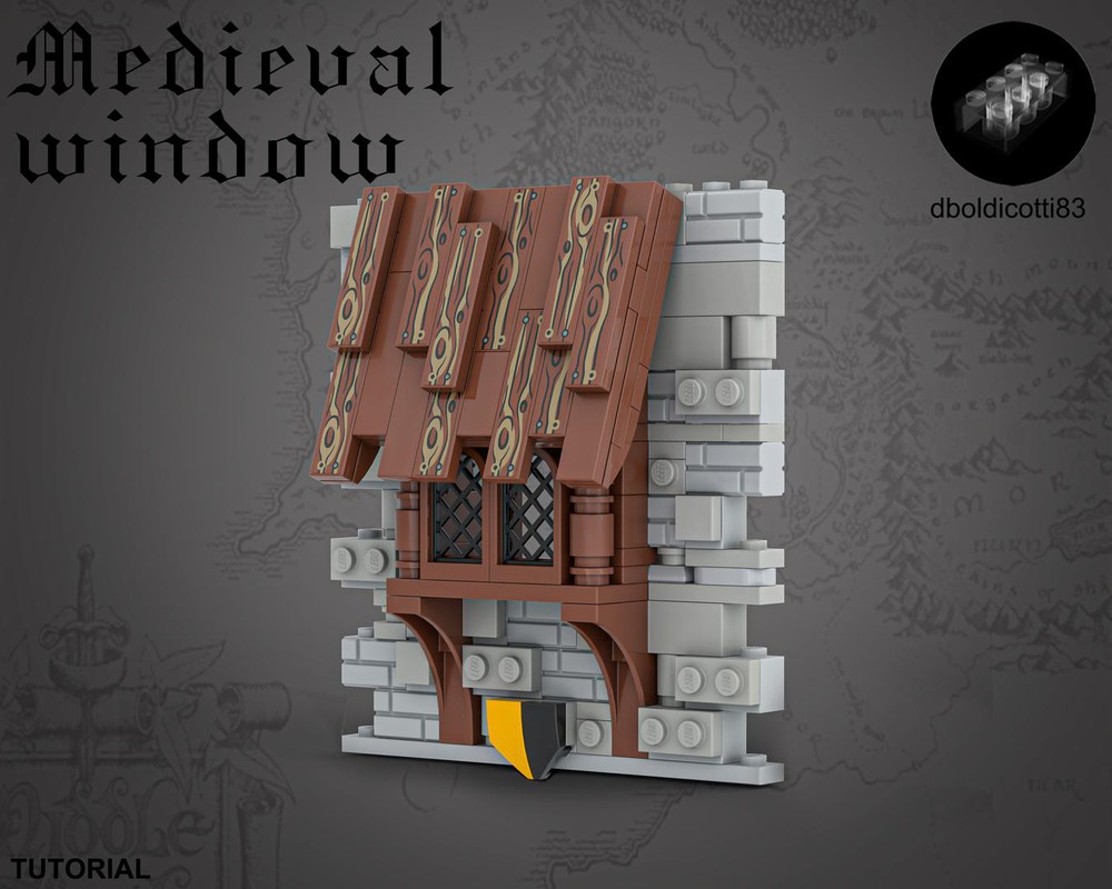 LEGO MOC Medieval Window by dboldicotti83 | Rebrickable - Build with LEGO