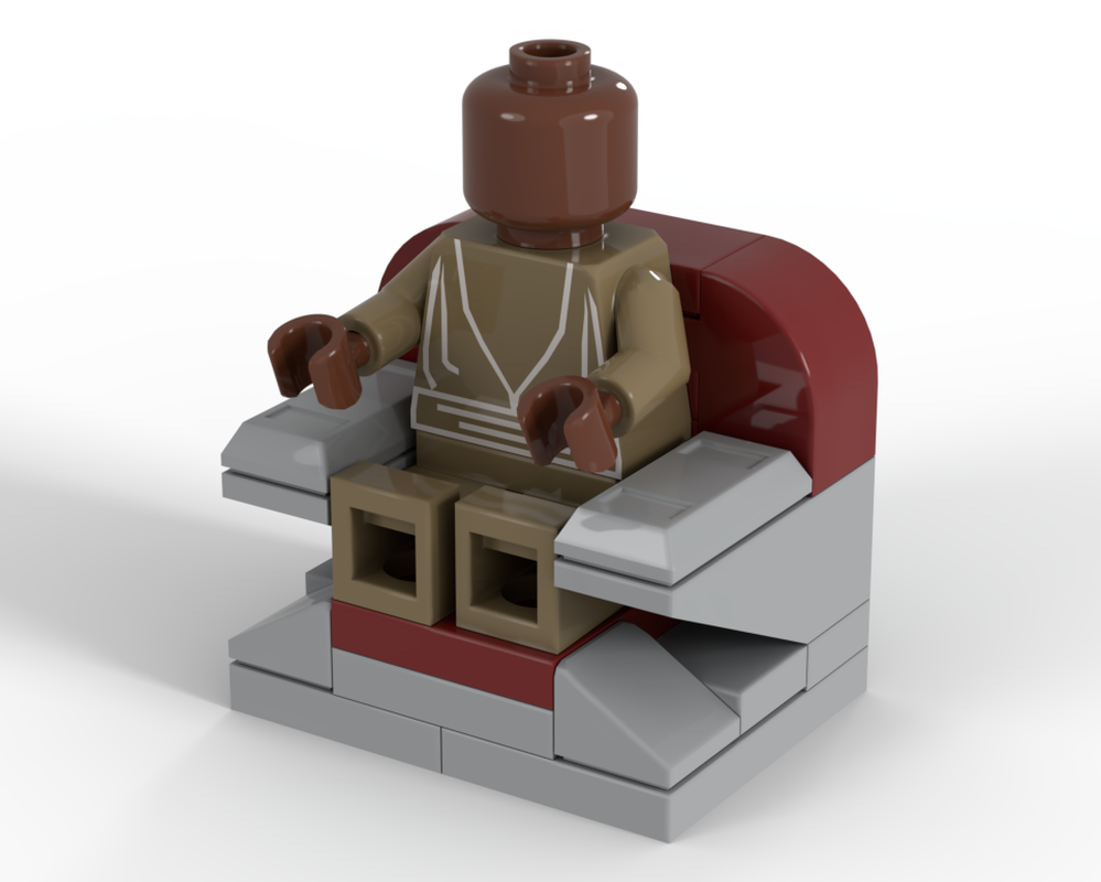 LEGO MOC Jedi Council Chair Mace Windu by codyaner.bricks