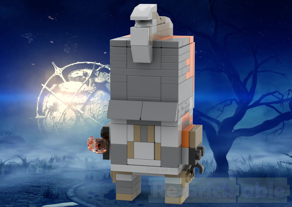 LEGO MOC Ember BrickHead - Warframe by GoldengamerLego | Rebrickable ...