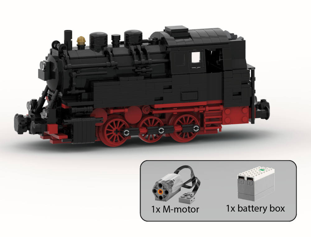 LEGO MOC DRBaureihe 89 (8w) by copernicus508 Rebrickable Build