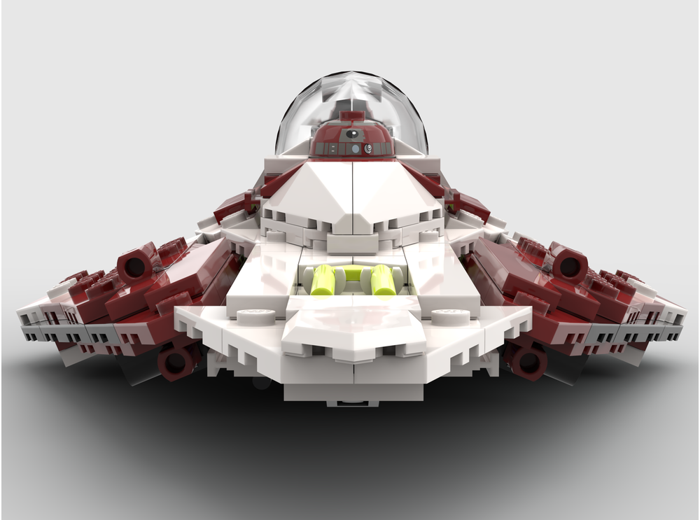 LEGO MOC-198599 Obi-Wan Kenobi's Delta-7B (75333 Style) by