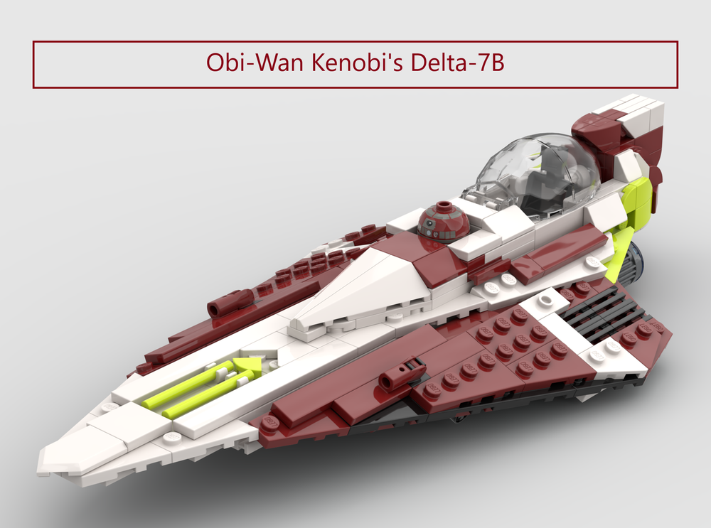 LEGO MOC Obi-Wan Kenobi's Delta-7B (75333 Style) by darkcrafter3 ...