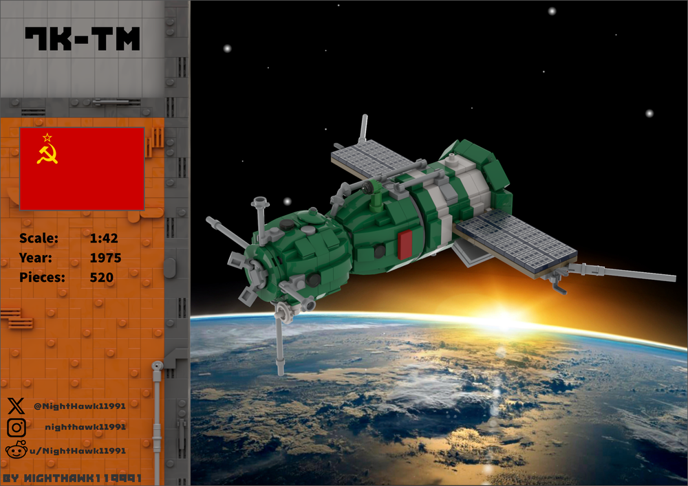 LEGO MOC-198620 7K-TM (1:42 Minifig Scale) by NightHawk11991