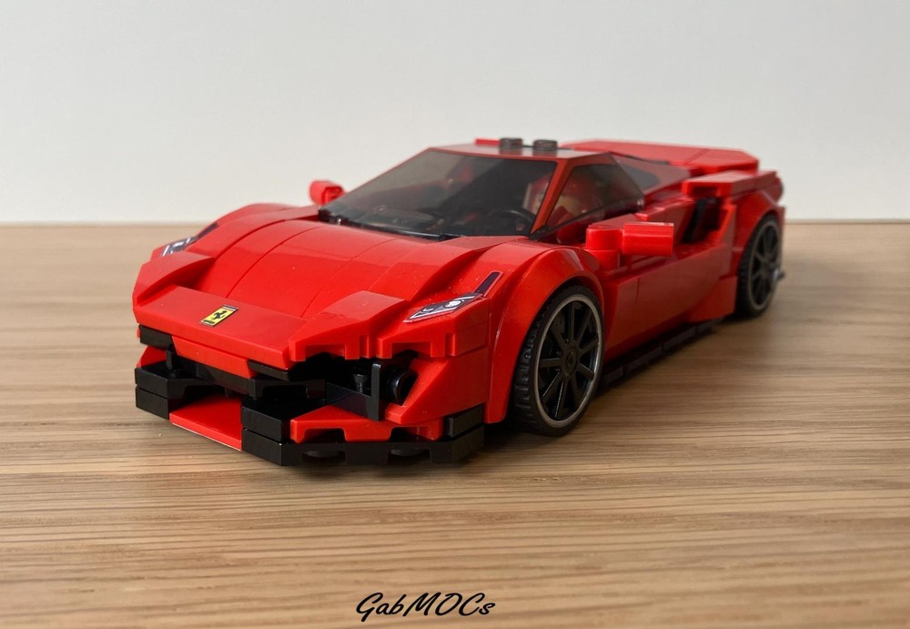LEGO MOC-198737 Ferrarl 488 Pista by GabMOCs | Rebrickable - Build