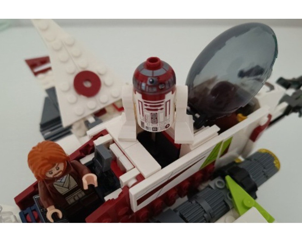LEGO MOC-198755 Bobi-wan's red ARC-170 starfighter by Blue.rathtar