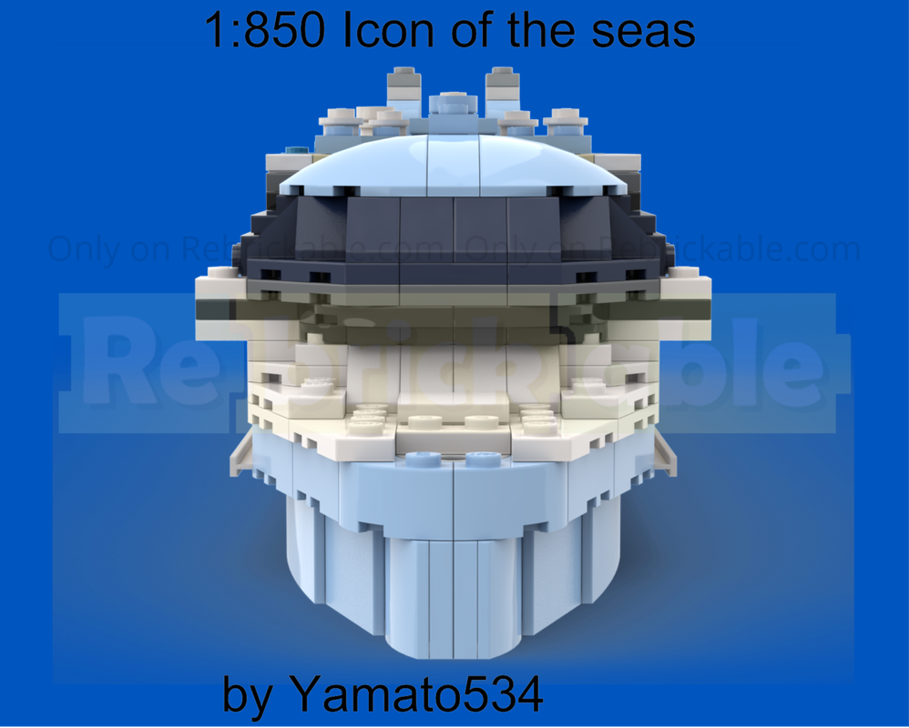 LEGO MOC-198815 Icon class Ship pack(1:850 Scale) by yamato534 ...