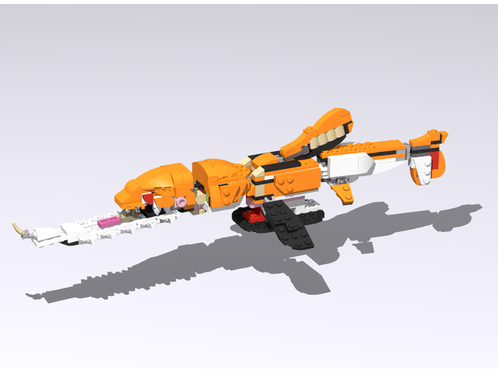 LEGO MOC-198875 31129 Underbite Jaw Fish by cre8torbuilds | Rebrickable ...