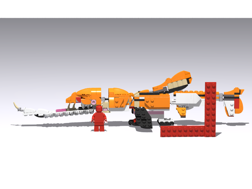 LEGO MOC-198875 31129 Underbite Jaw Fish by cre8torbuilds | Rebrickable ...