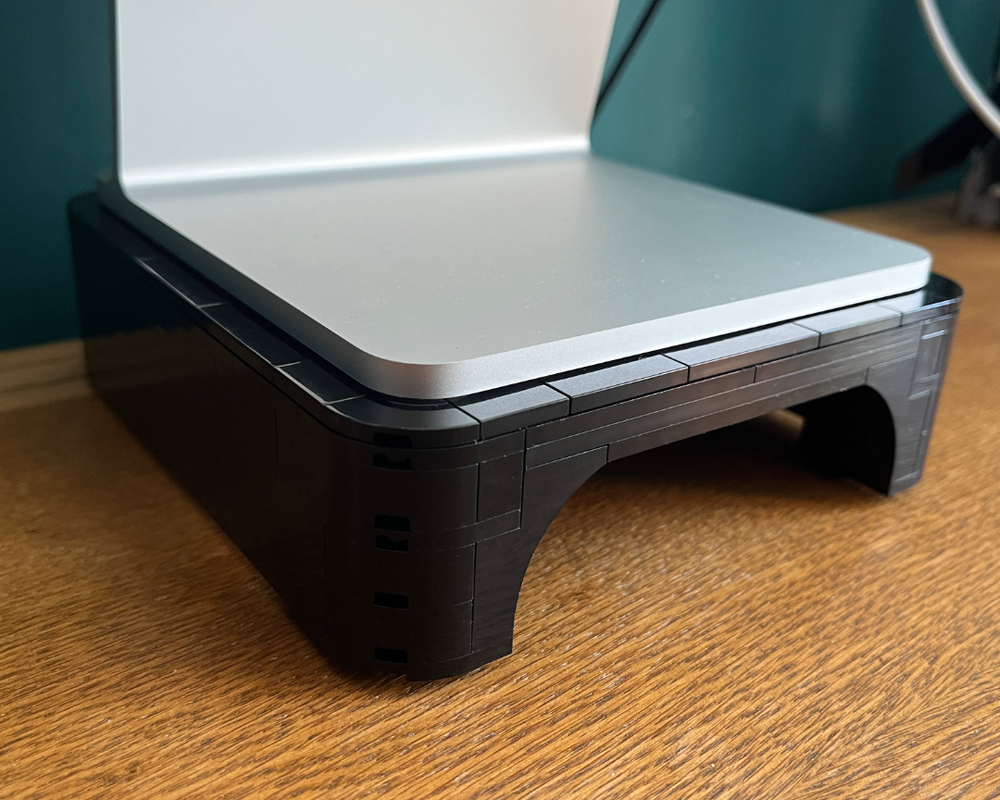 LEGO MOC Riser Stand for iMac (24inch M1 M3 2021) by Apollo_110