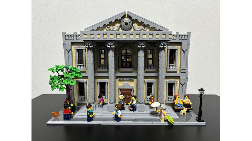 LEGO MOC-198919 BRICKS LIBRARY by UTAMARU_BRICK8 | Rebrickable - Build ...