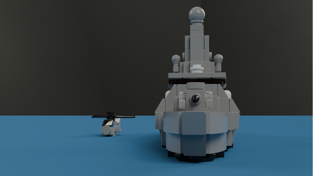 LEGO MOC-198925 HMS DARING Type 45 Destroyer by ScorchBricks ...