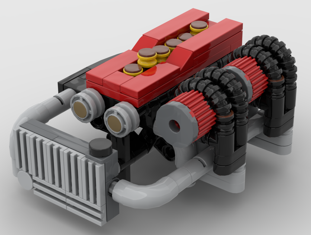 LEGO MOC RB 26 TURBO engin Nissan Skyline GTR R34 by Boha_ua ...