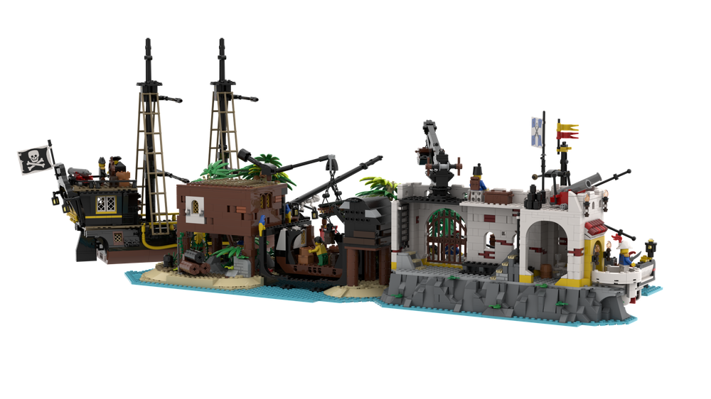 LEGO MOC-198954 21322/10320 - Heist at the Imperial Navy Outpost by ...