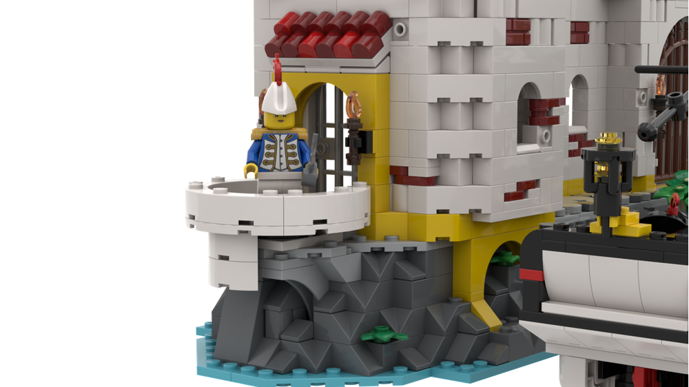 LEGO MOC-198954 21322/10320 - Heist at the Imperial Navy Outpost by ...
