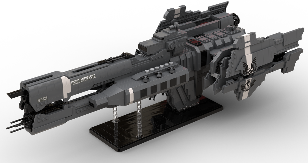 LEGO MOC Halo UNSC Paris Class Heavy Frigate V2 by brickdefense ...