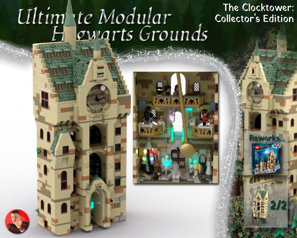 Lego Harry Potter Clock Tower Connect 75948: Hogwarts Clock Tower