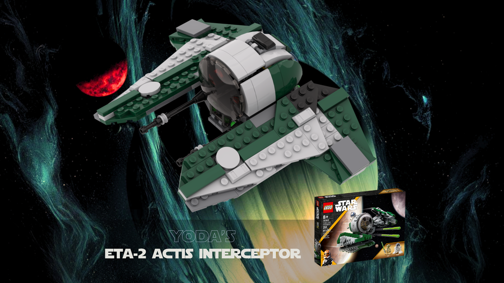 LEGO MOC Yoda's ETA-2 Actis Interceptor - 75360 alternative by zsoltom ...