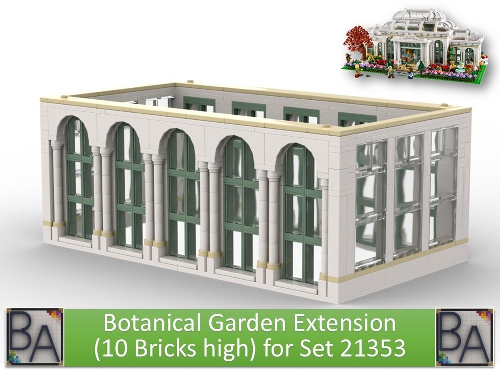 LEGO MOC Mini Botanical Garden by christromans | Rebrickable