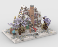 Winter Village - Display for set 10267 - Gingerbread House