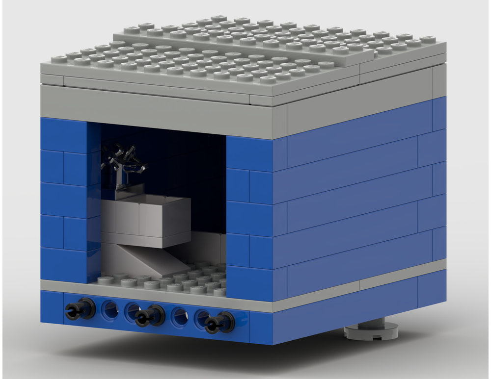 LEGO MOC-199274 Space Base Alpha - 10. Bathroom by TheWhiskyGuy ...