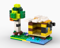 11011 Minecraft bee cottage