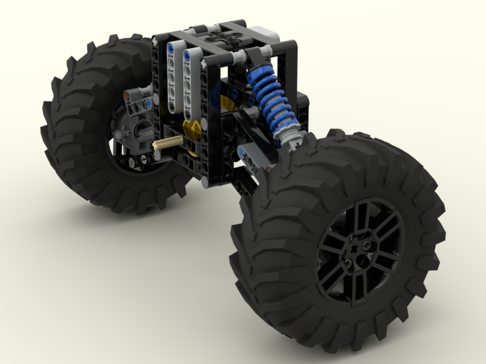 LEGO MOC REAR AXLE FOR OFFROADERS by TECHNIC_RC_GARAGE | Rebrickable ...