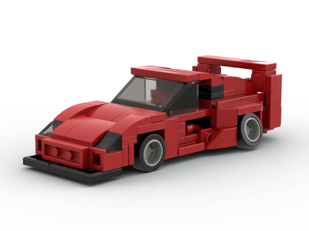 Lego Moc Ferrrari F40 By N Legogarage Rebrickable Build With Lego Lego Moc Ferrrari F40 By N Legogarage Rebrickable Build With Lego