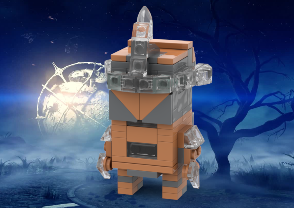 LEGO MOC Warframe Gara BrickHead by goldengamer72 | Rebrickable - Build ...