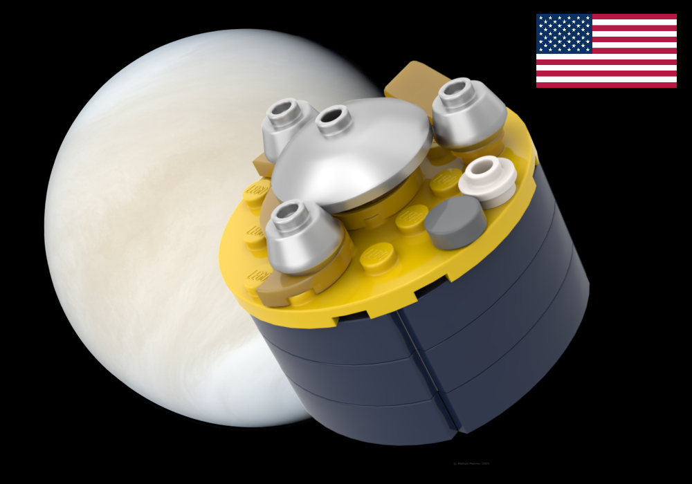 LEGO MOC Pioneer Venus Multiprobe / Pioneer 13 by OrchardBuilds ...