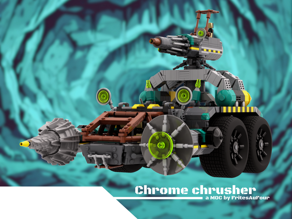 LEGO MOC-199438 Rock Raiders Chrome Crusher by FritesAuFour ...