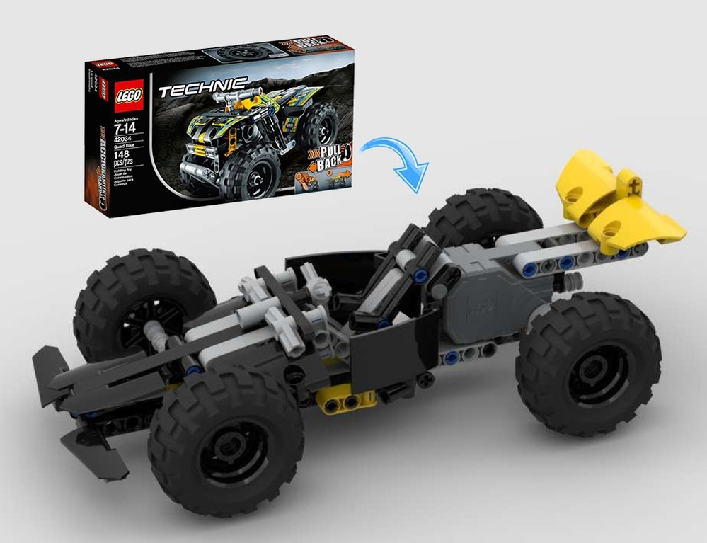 LEGO MOC Formula 1 42034 Alternative by ErikGS | Rebrickable - Build ...