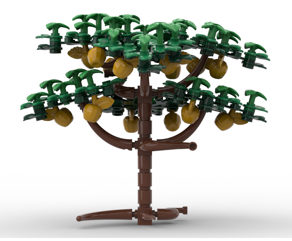 LEGO MOC Apple Trees by BrickMind | Rebrickable - Build with LEGO