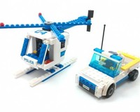 Police Helicopter and Truck
