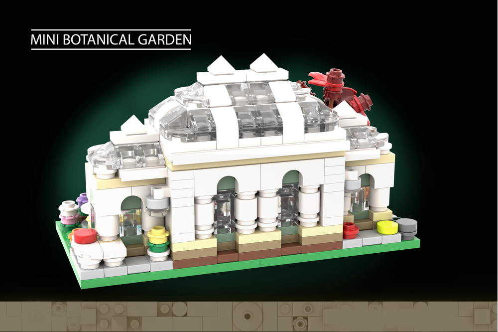 LEGO MOC Mini Botanical Garden by christromans | Rebrickable