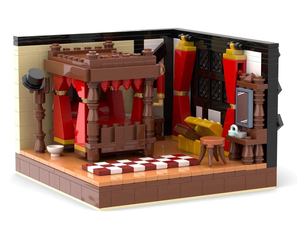 LEGO MOC-199572 Brickden Hall - Anne Lister's Bedroom by BrickdenHall ...