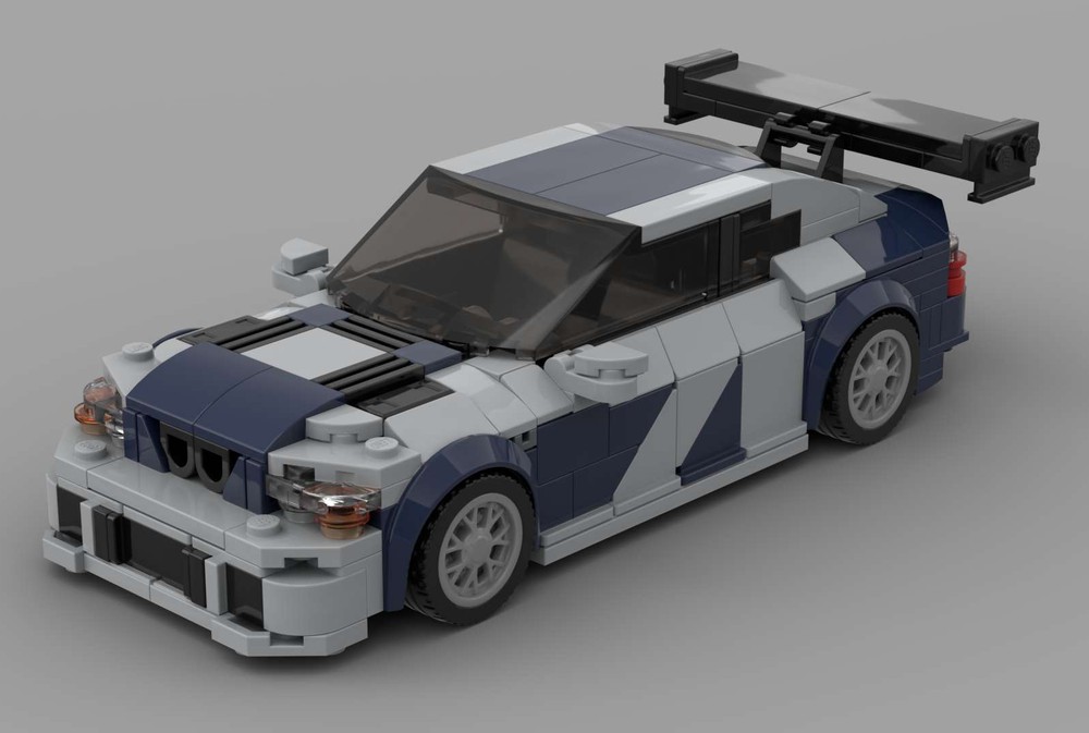 LEGO MOC BMW M3 E46 Gtr from Need for Speed Most Wanted (2005) Without ...