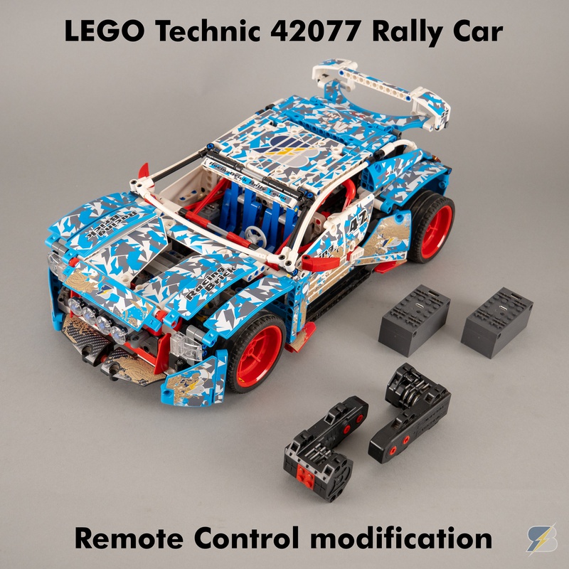 Hysterisk morsom Adept udeladt LEGO MOC Technic 42077 Rally Car buggy motor remote control mod by  RacingBrick | Rebrickable - Build with LEGO