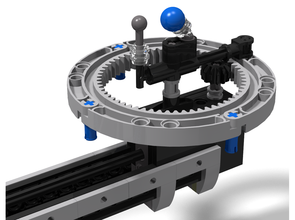 LEGO MOC functional 42179 Lite by asnoopy | Rebrickable - Build with LEGO